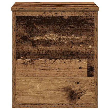 Opbevaringskasse Gammelt træ 40 x 42 x 46 cm Konstrueret træ