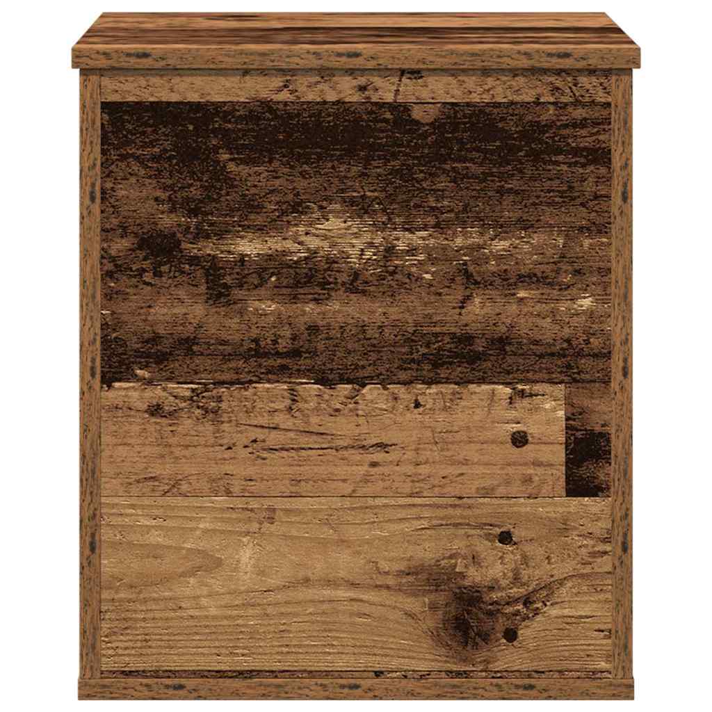 Opbevaringskasse Gammelt træ 40 x 42 x 46 cm Konstrueret træ