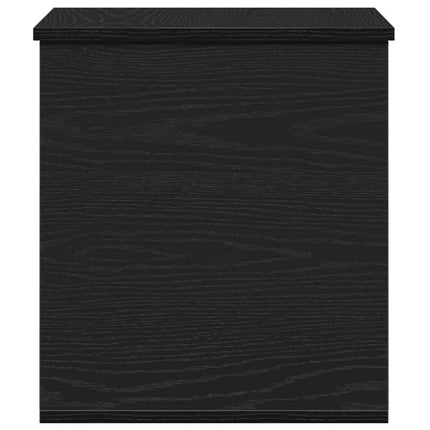 Opbevaringskasse Sort eg 40 x 42 x 46 cm Konstrueret træ