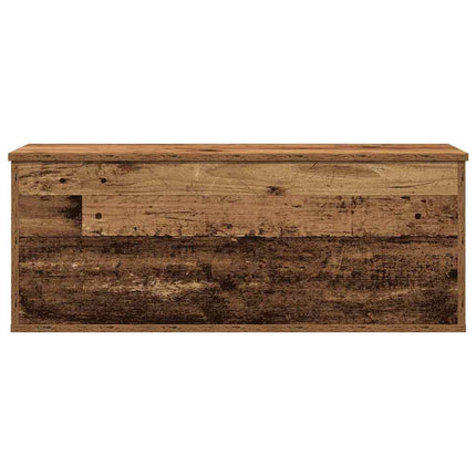 Opbevaringskasse Gammelt træ 90 x 35 x 35 cm Konstrueret træ