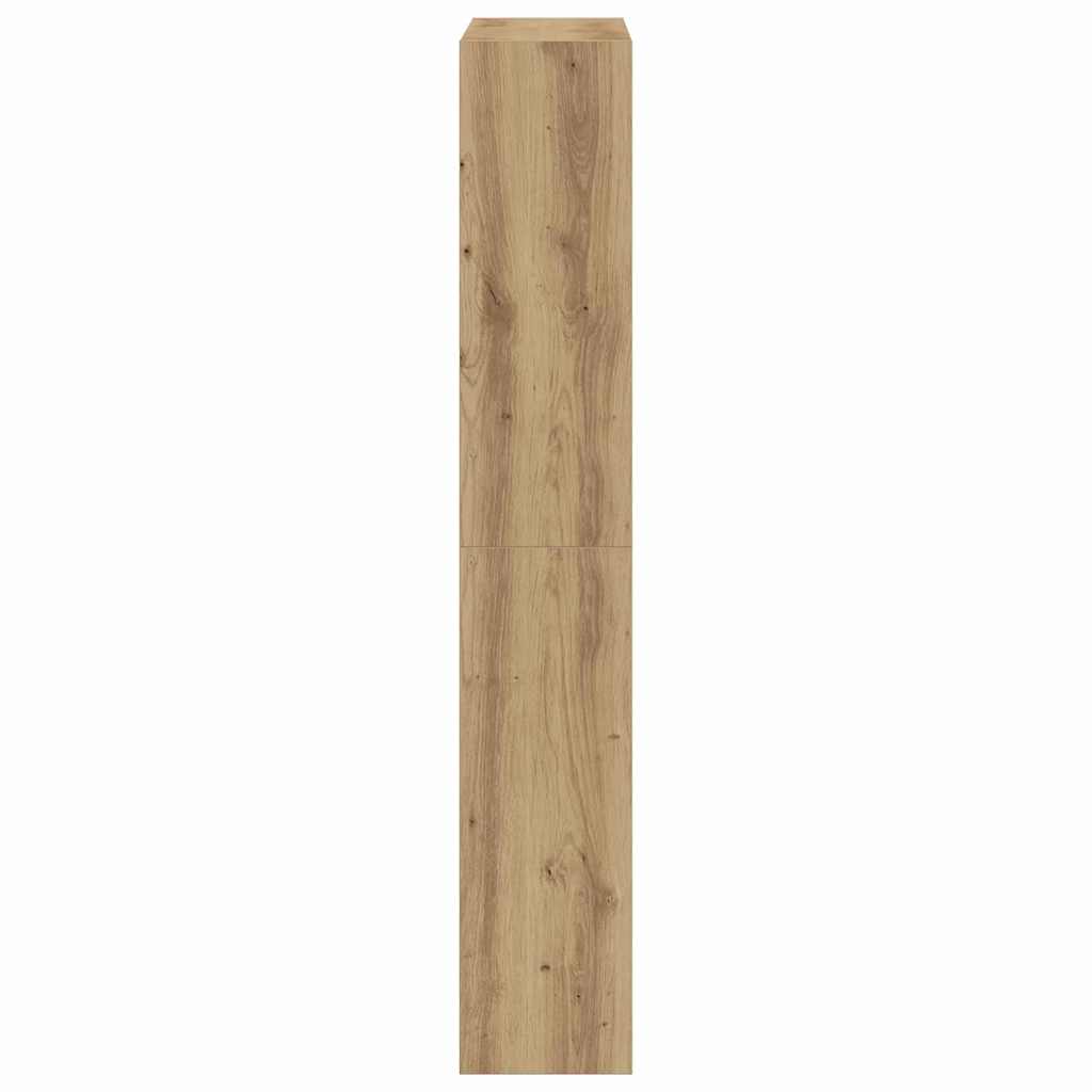 Sko skab Artisan Egetræ 80 x 21 x 125,5 cm Konstrueret træ
