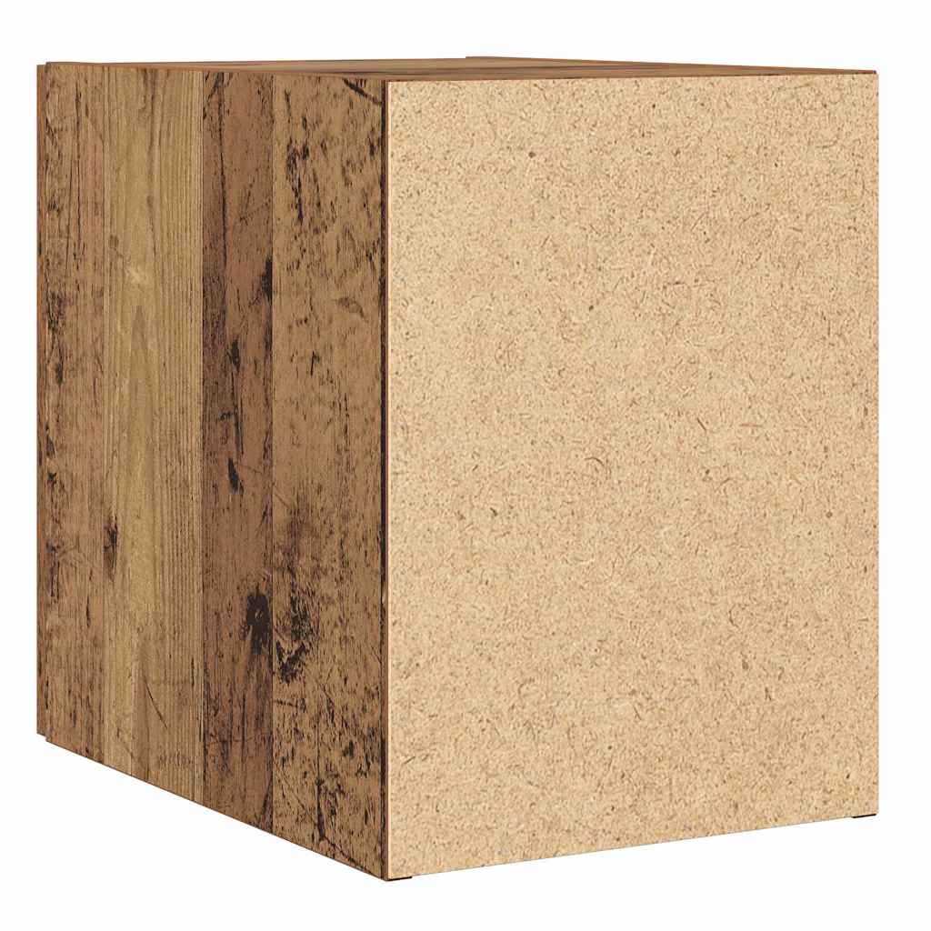 Vægmonteret skab Vægmonteret Gammelt træ 30 x 42,5 x 39,5 cm