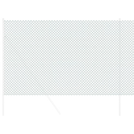 Kædelink indhegning 10 x 1,5 m Stål Grøn