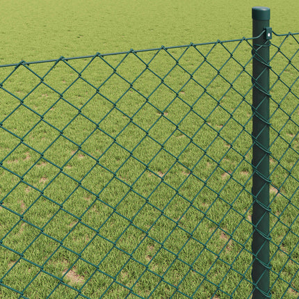 Maschendrahtzaun 25 x 0,4 m Stål Grøn