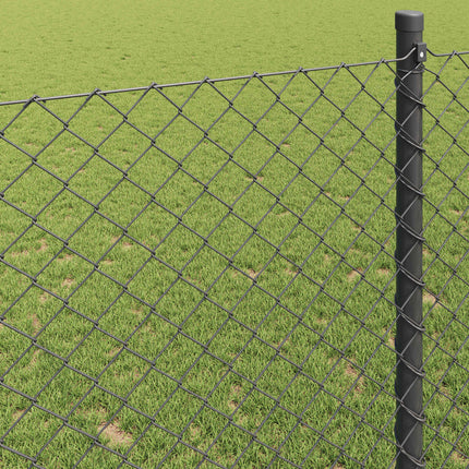 Kædelink indhegning Grå