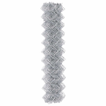 Kædelink indhegning 10 x 1,4 m Galvaniseret stål Sølv