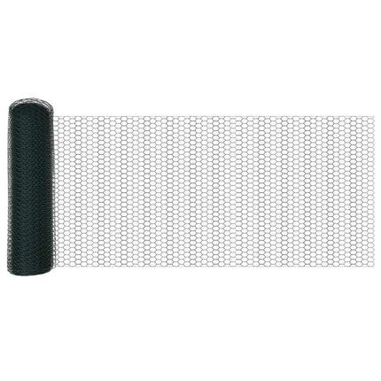 Hexagon Hegn Grøn 0,4 x 10 m PVC