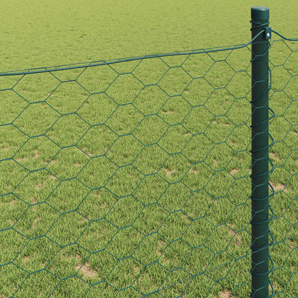 Hexagon Hegn Grøn 0,5 x 10 m PVC
