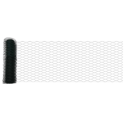 Hexagon Hegn Grøn 0,5 x 10 m PVC