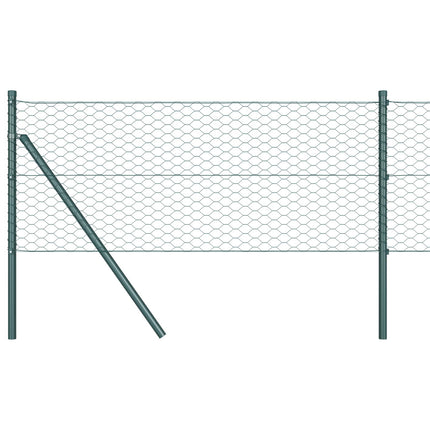 Hexagon Hegn Grøn 0,8 x 10 m PVC