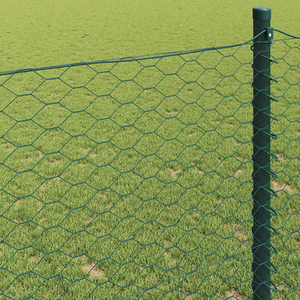 Hexagon Hegn Grøn 1,5 x 50 m PVC
