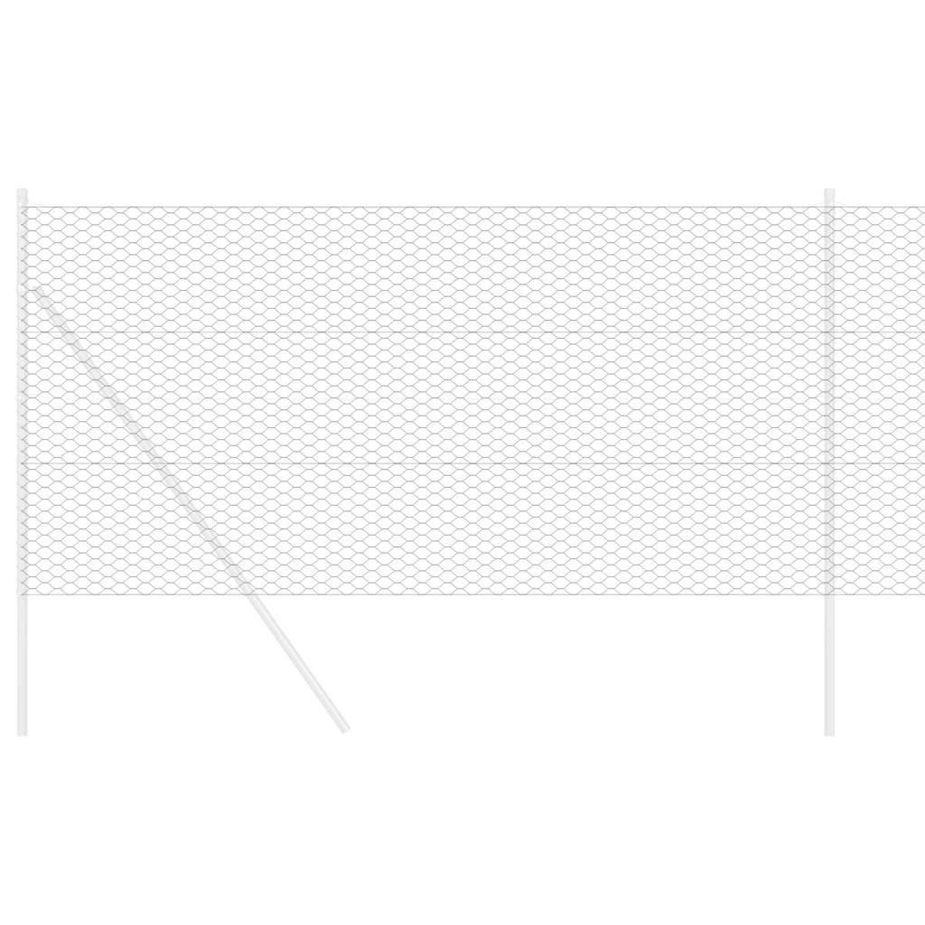 Hexagon Hegn Grå 0,5 x 10 m PVC
