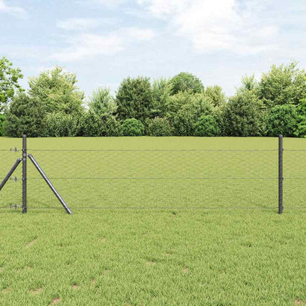 Hexagon Hegn Grå 0,4 x 100 m PVC