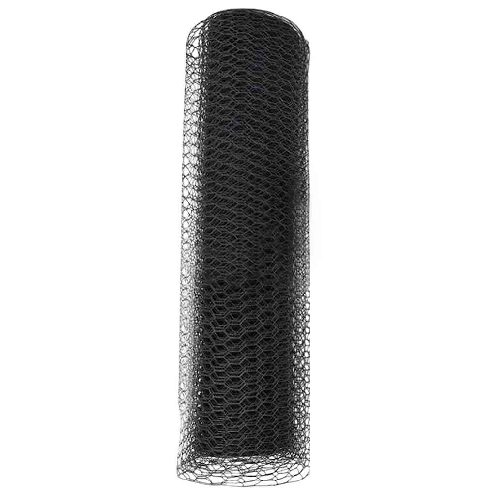 Hexagon Hegn Grå 0.5 x 100 m Stål