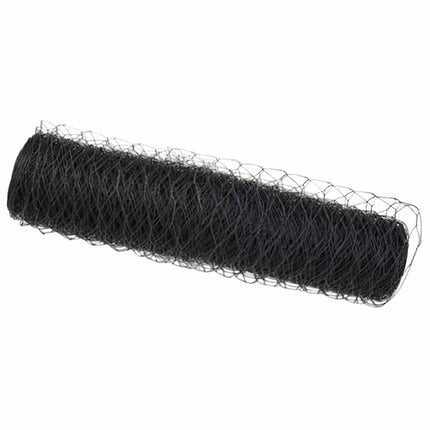 Hexagon Hegn 0,5 x 100 m PVC Grå