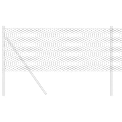 Hexagon Hegn Grå 0,6 x 100 m PVC