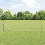 Hexagon Hegn Sølv 0,5 x 10 m Galvaniseret stål