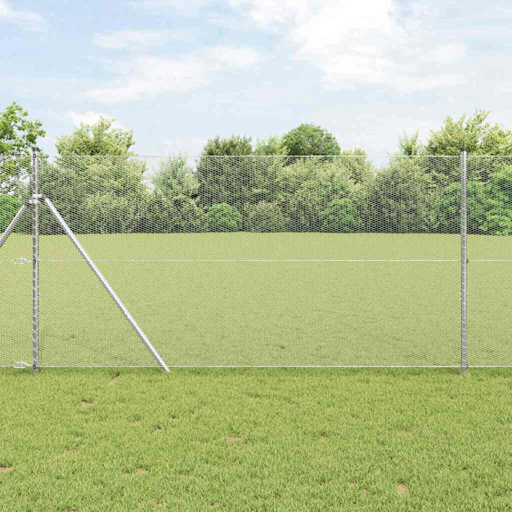Hexagon Hegn Sølv 1,4 x 10 m Galvaniseret stål