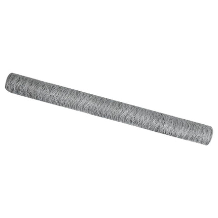 Hexagon Hegn Sølv 1,6 x 25 m Galvaniseret stål