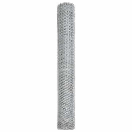 Hexagon Hegn Sølv 1 x 50 m Galvaniseret stål