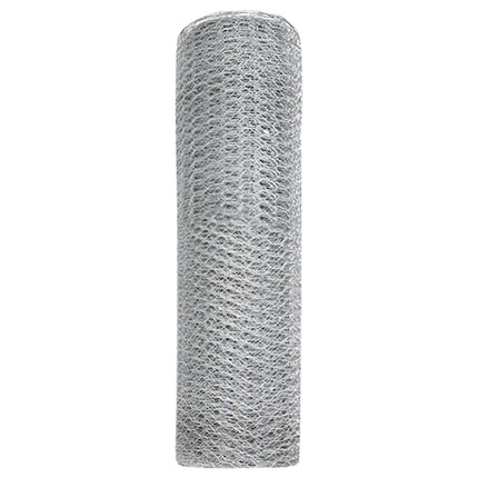 Hexagon Hegn Sølv 0,6 x 100 m Galvaniseret stål