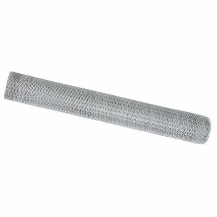 Hexagon Hegn Sølv 1 x 100 m Galvaniseret stål