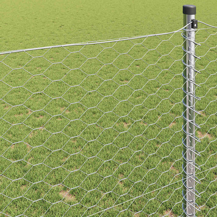 Hexagon Hegn Sølv 1,4 x 100 m Galvaniseret stål
