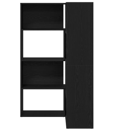Garderobeskab 6 niveauer 85 x 85 x 140 cm Konstrueret træ