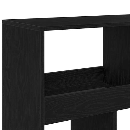Bogskab 15 niveauer 100 x 33 x 187,5 cm Sort eg
