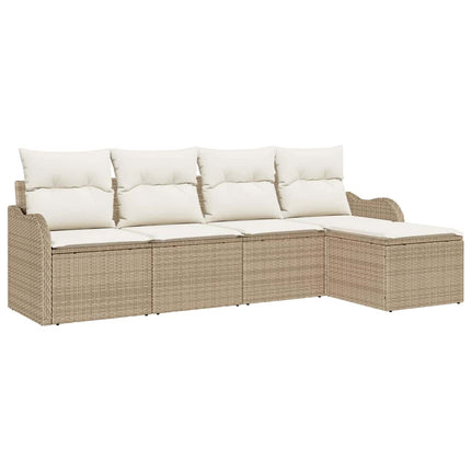 Havesofa Sæt Beige polyrattan