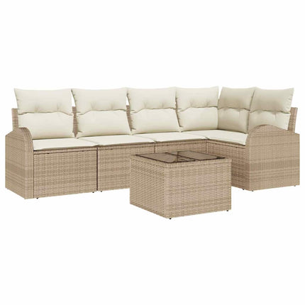 Sofa Sæt med pude Beige Polyester