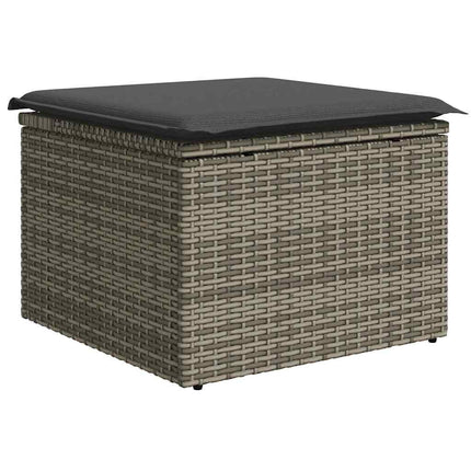 Sofa Sæt 6 stk. Grå polyrattan