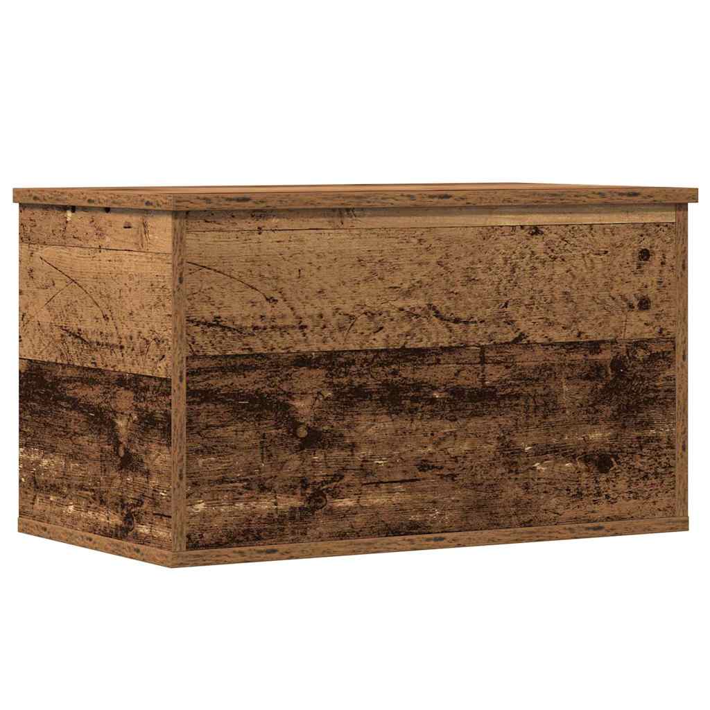 Opbevaringskasse Gammelt træ 60 x 35 x 35 cm Konstrueret træ
