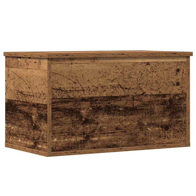 Opbevaringskasse Gammelt træ 60 x 35 x 35 cm Konstrueret træ