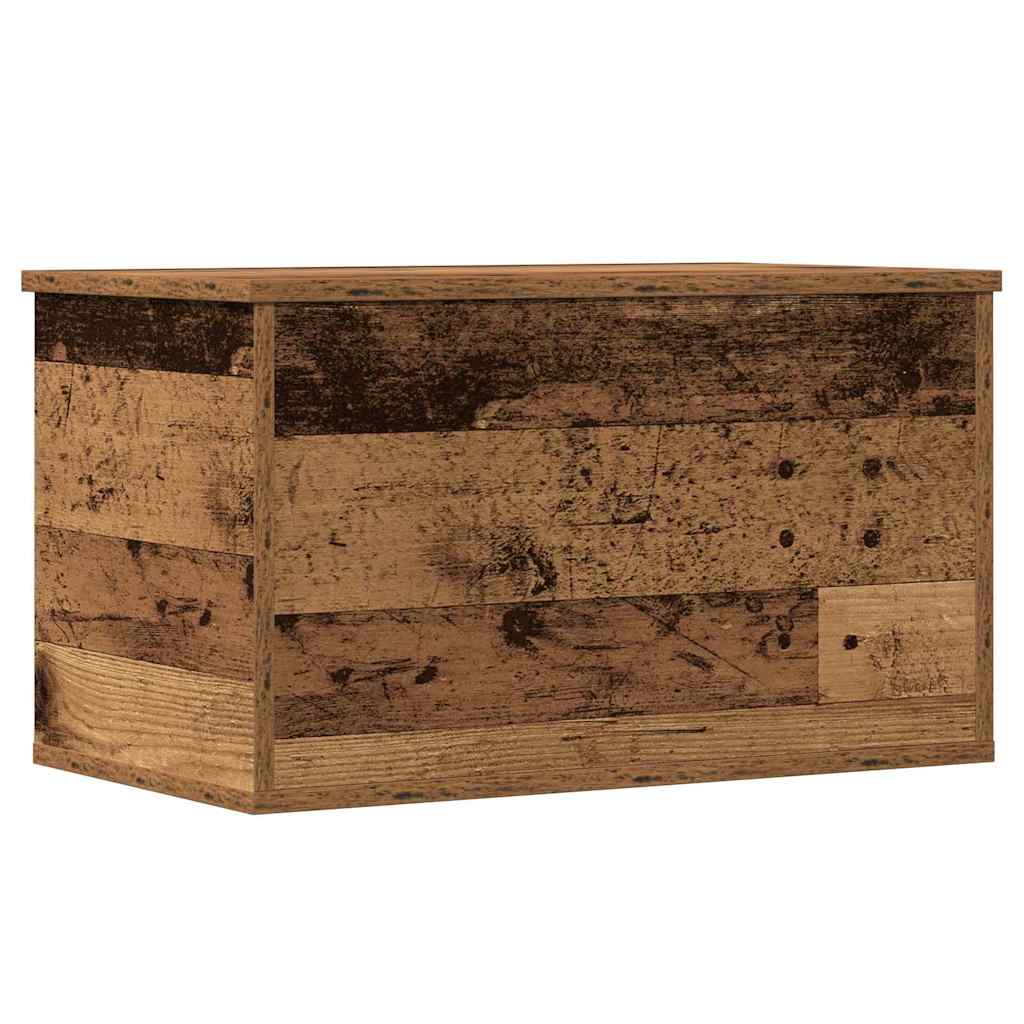 Opbevaringskasse Gammelt træ 60 x 35 x 35 cm Konstrueret træ