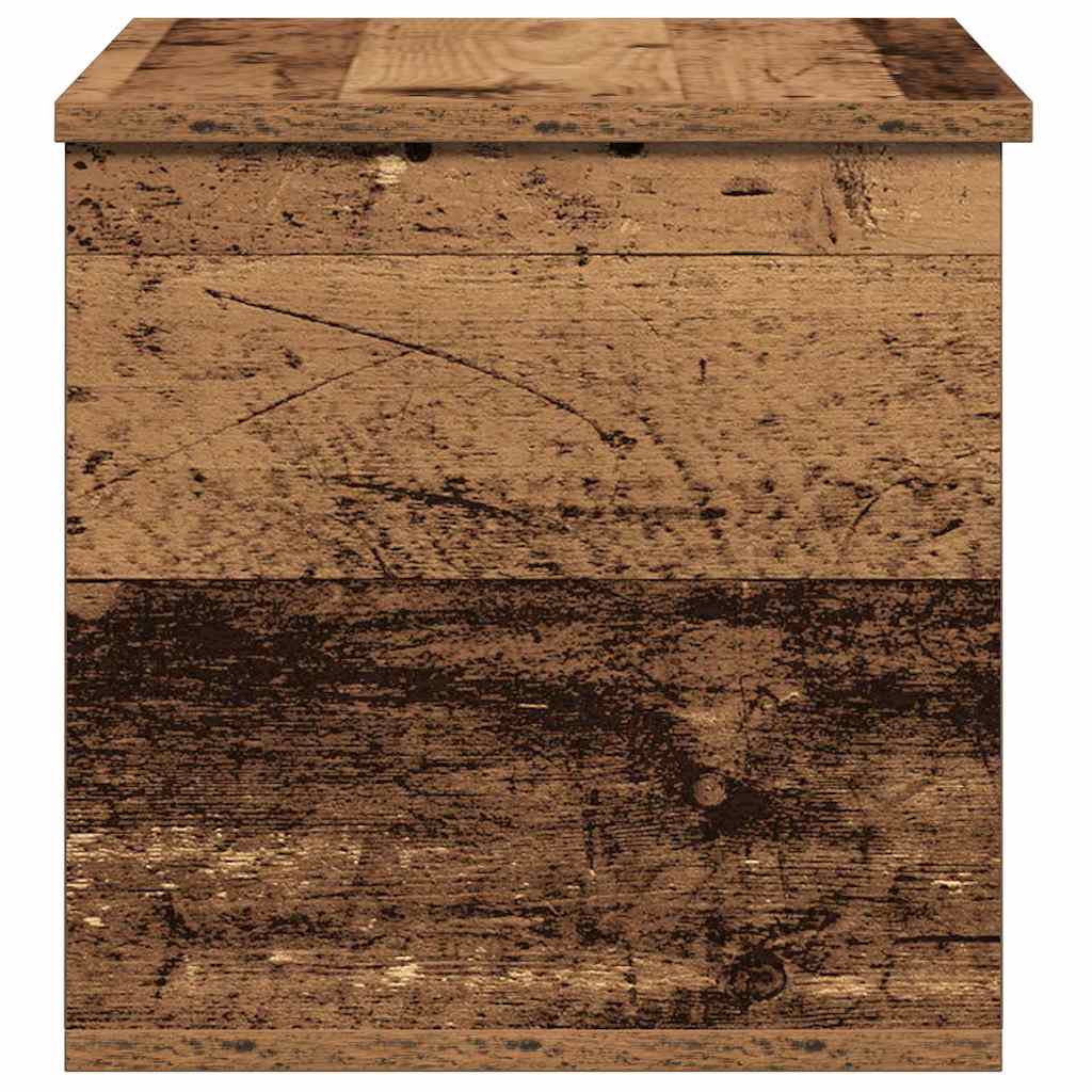 Opbevaringskasse Gammelt træ 60 x 35 x 35 cm Konstrueret træ