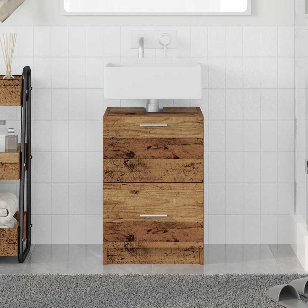 Badevrelsesskab Gammelt tr 40 x 37 x 59 cm Konstrueret tr