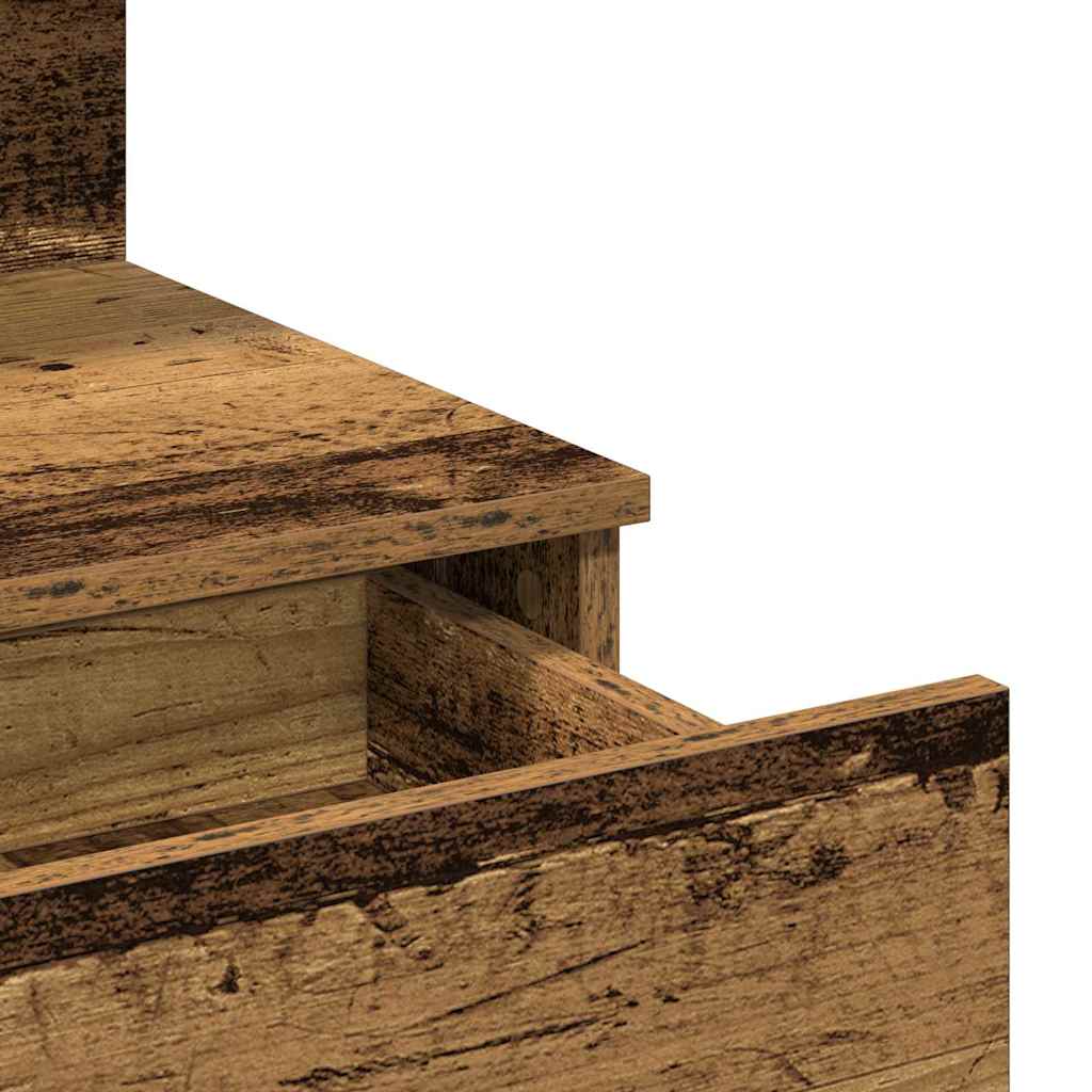 Dressingbord Gammelt træ 100 x 40 x 130 cm Konstrueret træ