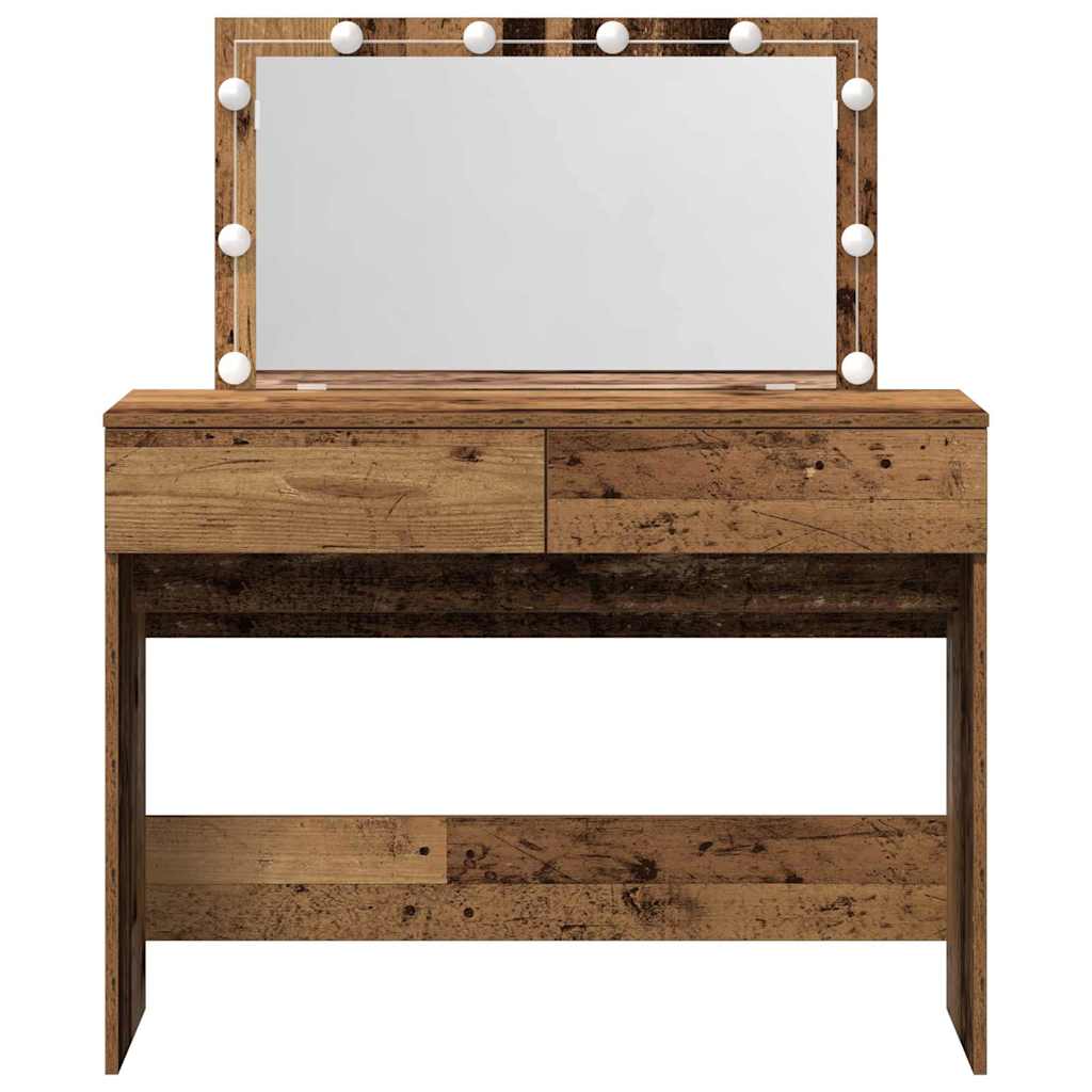 Klædeskab Gammelt træ 100 x 40 x 120 cm Konstrueret træ