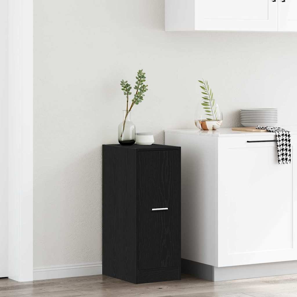 Apoteker skab Sort egetræ Konstrueret træ 40 x 41 x 77.5 cm