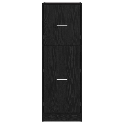 Apoteker Kabinet Sort eg 40 x 41 x 118 cm Konstrueret træ