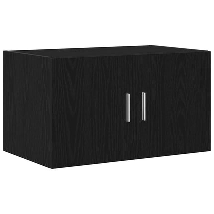 Vægskab Sort eg 70 x 42.5 x 40 cm Konstrueret træ