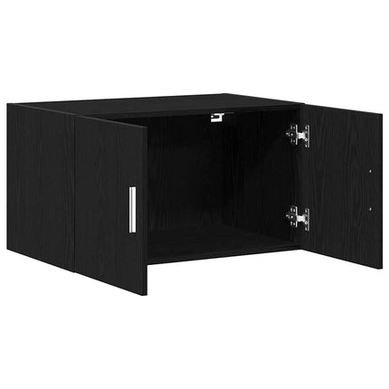 Vægskab Sort eg 70 x 42.5 x 40 cm Konstrueret træ