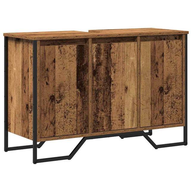 Vaskeskab Andet Gammelt træ 91 x 35 x 60 cm Konstrueret træ