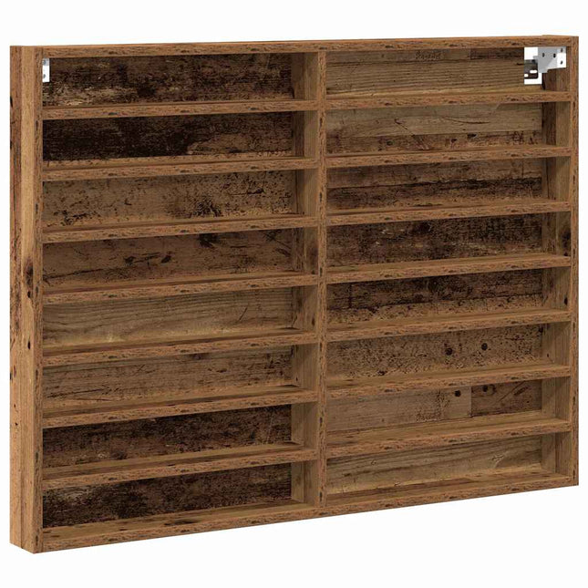 Display Skab Gammelt træ 100 x 8,5 x 75 cm Konstrueret træ