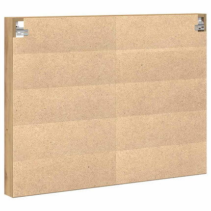 Display Skab Artisan Egetræ 100 x 8,5 x 75 cm Konstrueret træ