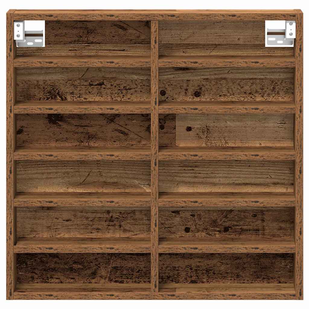Display Skab Gammelt træ 60 x 8,5 x 58 cm Konstrueret træ