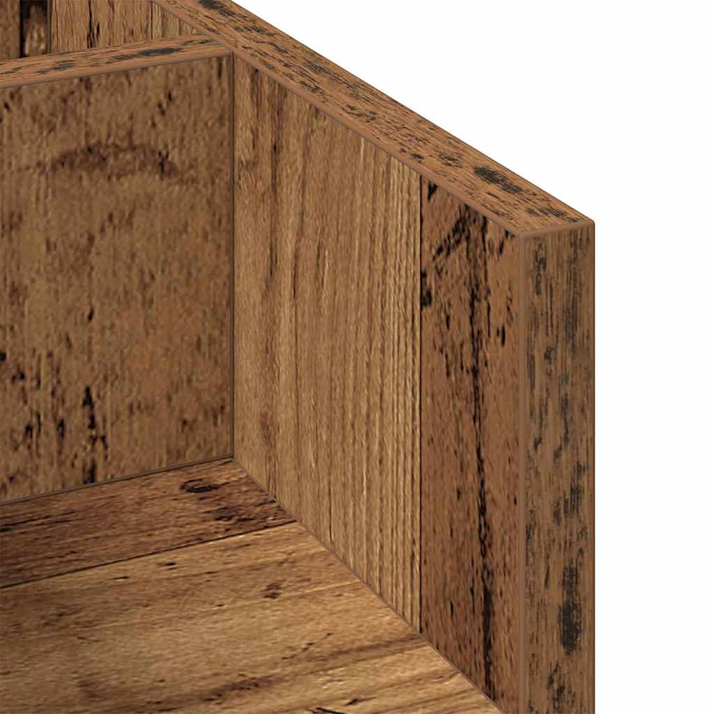 Skrivebordsorganisator Gammelt træ 44,5 x 24 x 25 cm