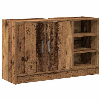 Badeværelsesskab Gammelt træ 90 x 29 x 55 cm Konstrueret træ