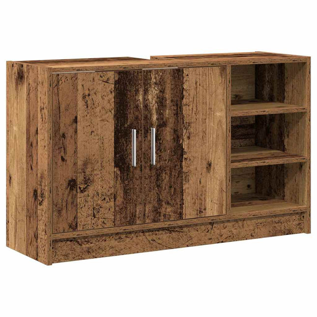 Badeværelsesskab Gammelt træ 90 x 29 x 55 cm Konstrueret træ